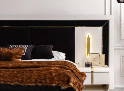 Weißer Nachttisch Luxus Beistelltisch Schlafzimmer Möbel Ablage Modern